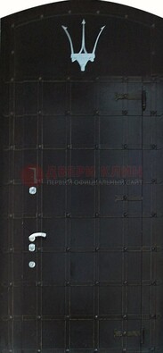 Металлическая арочная дверь ДА-22 высокого качества в Самаре