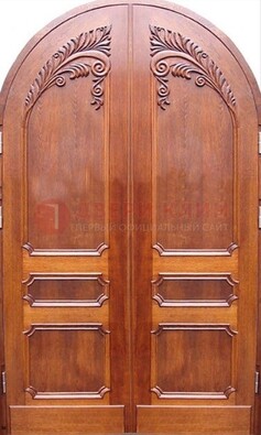 Металлическая арочная дверь ДА-9 в салон красоты в Самаре
