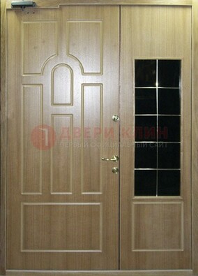 Входная дверь Дверь со вставками из черного стекла ДПР-42 в Самаре