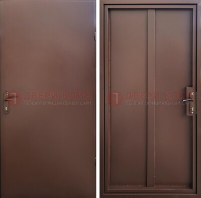 Техническая дверь с порошковым покрытием медный антик с двух сторон ДП-253 в Самаре