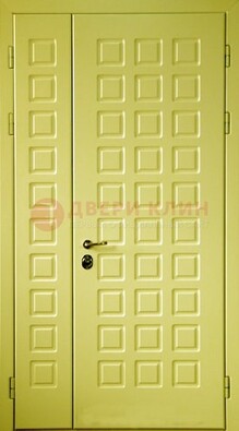 Салатовая тамбурная дверь ДТМ-28 в Самаре