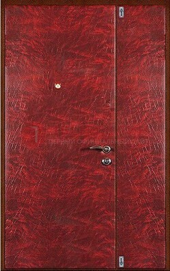Красная тамбурная дверь ДТМ-33 в Самаре