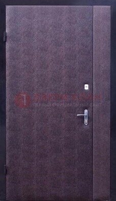 Бордовая металлическая тамбурная дверь ДТМ-3 в Самаре